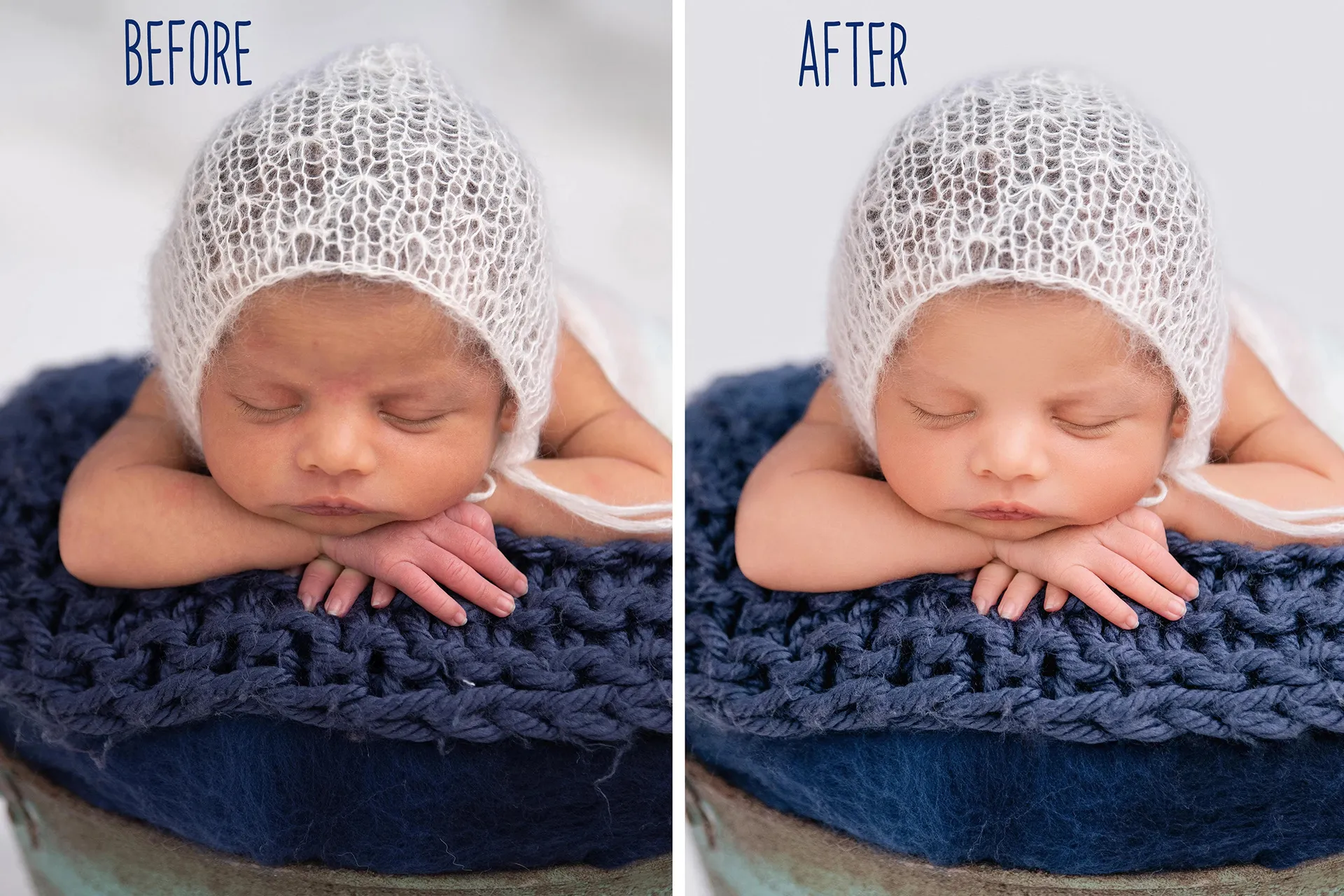 New Born baby retouching Service unwanted Object remove