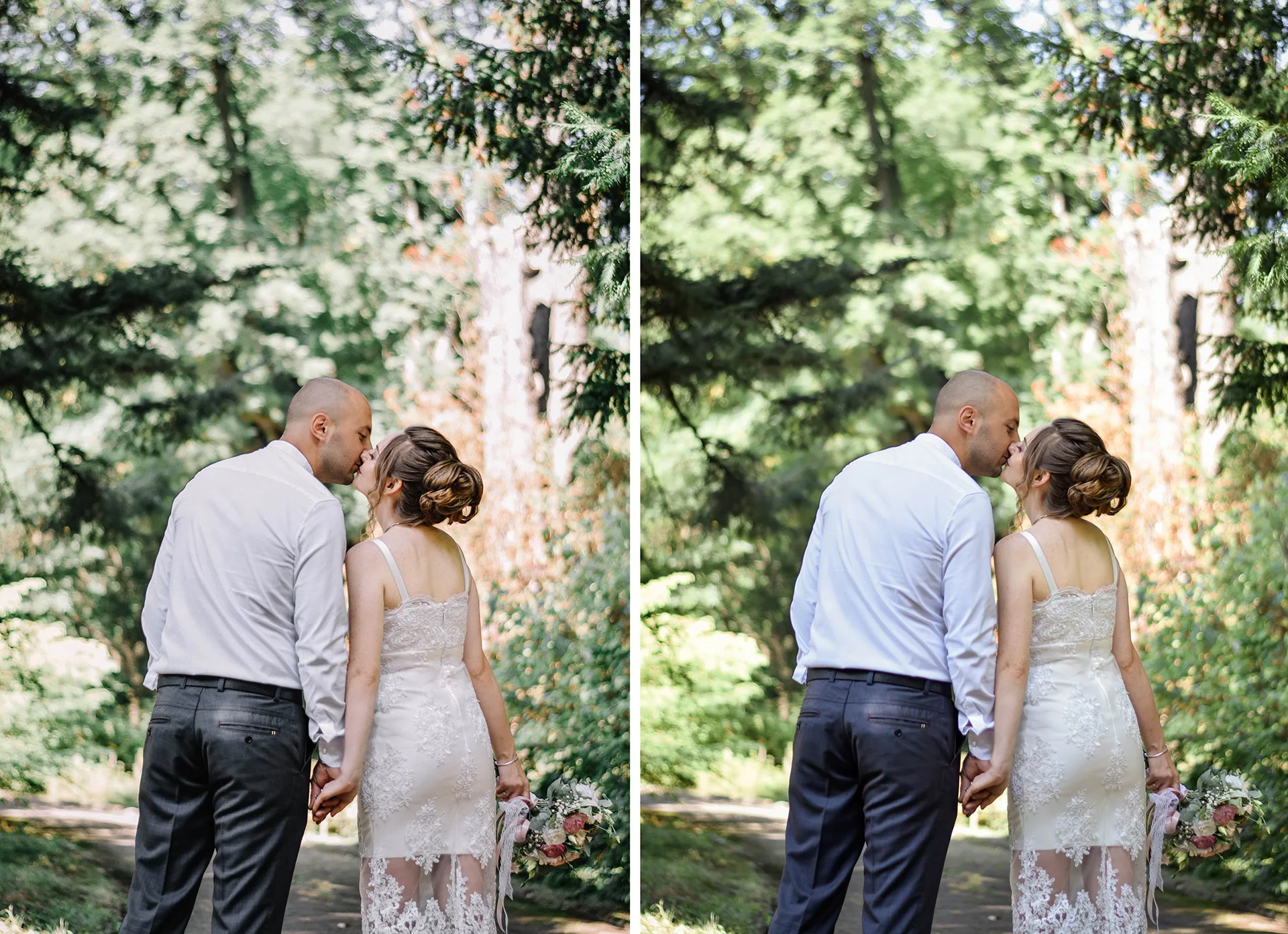 Color Correction - Post Production Services for Wedding Photographers